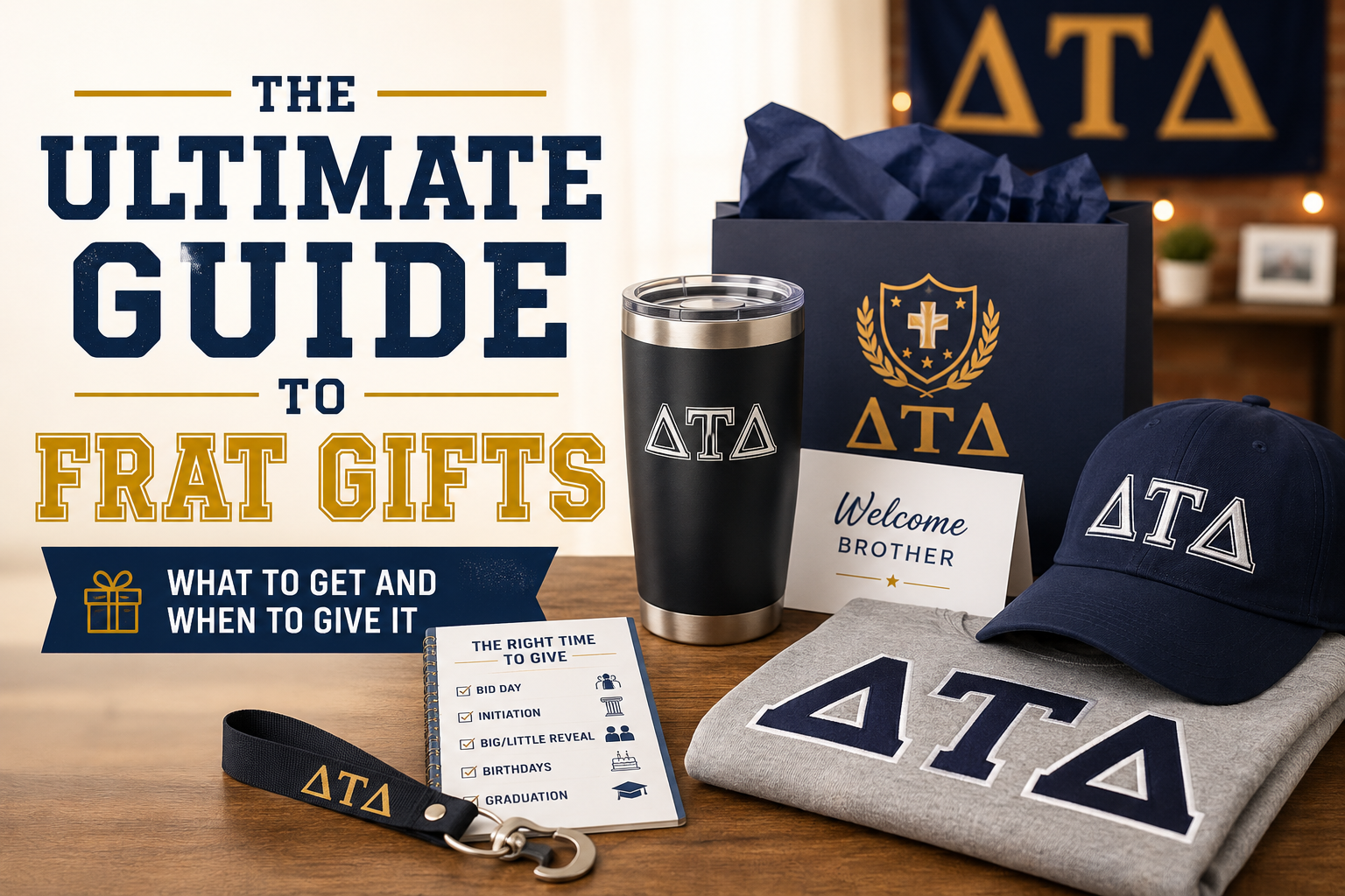 The Ultimate Guide to Frat Gifts: What to Get and When to Give It