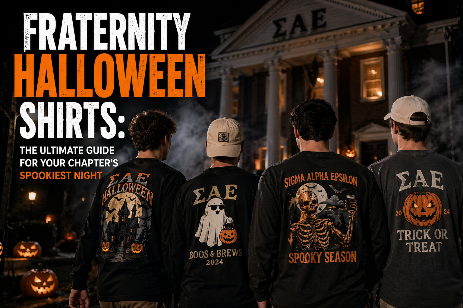 Fraternity Halloween Shirts: The Ultimate Guide for Your Chapter's Spookiest Night