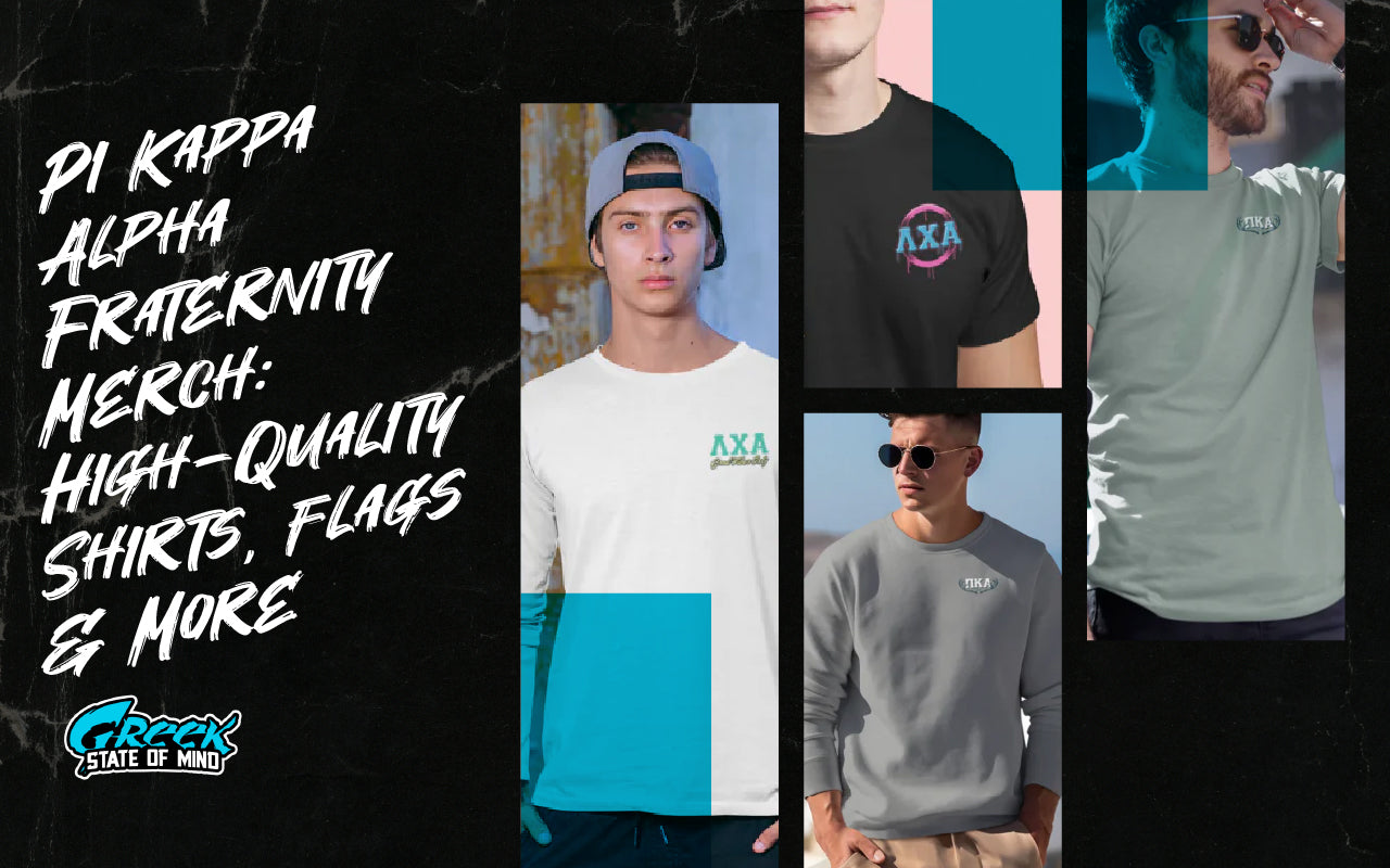 Pi Kappa Alpha Fraternity Merch: High-Quality Shirts, Flags & More