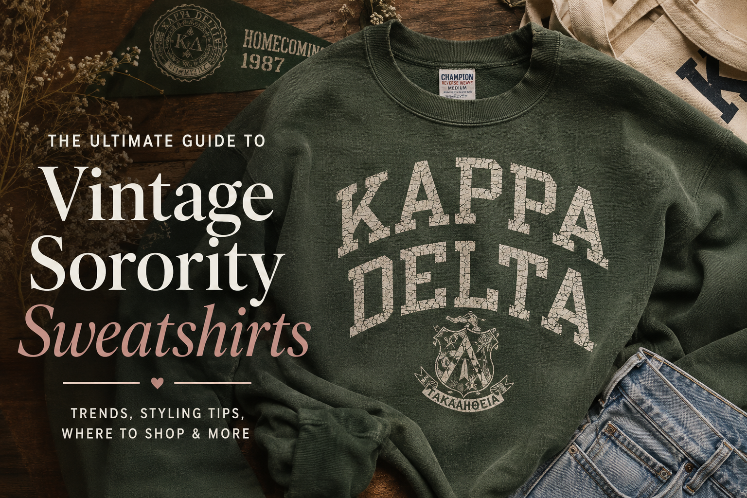 Vintage Sorority Sweatshirts: Why Everyone's Obsessed (And Where to Find Them)