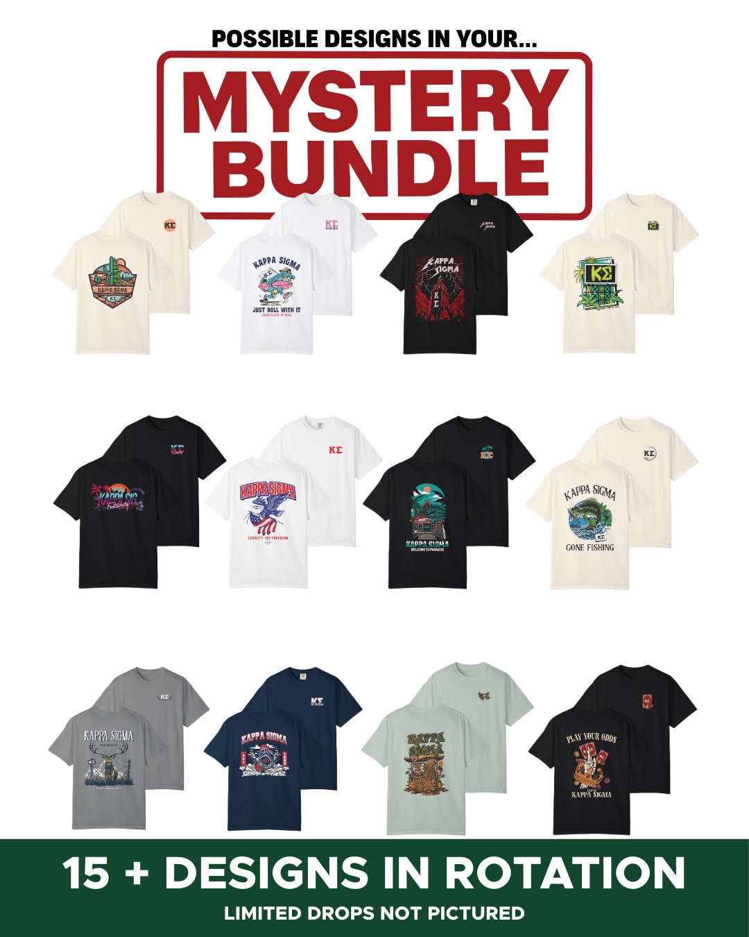 Kappa Sigma Mystery Bundle – 5 Surprise Items for $65