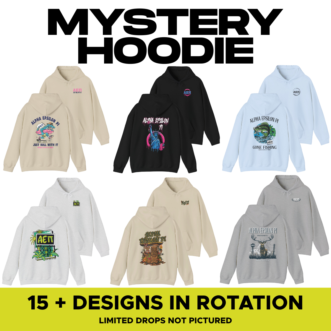 Alpha Epsilon Pi Mystery Hoodie Sale