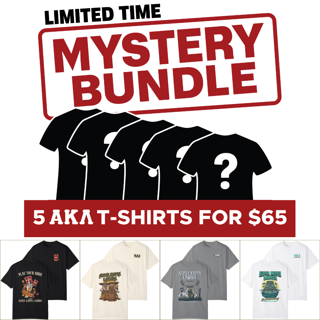 Alpha Kappa Lambda Mystery Bundle – 5 Surprise Items for $65