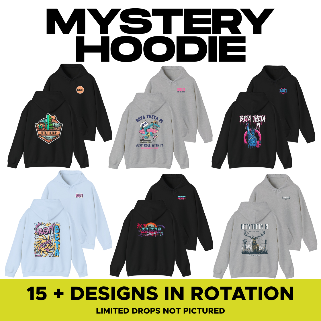 Beta Theta Pi Mystery Hoodie Sale