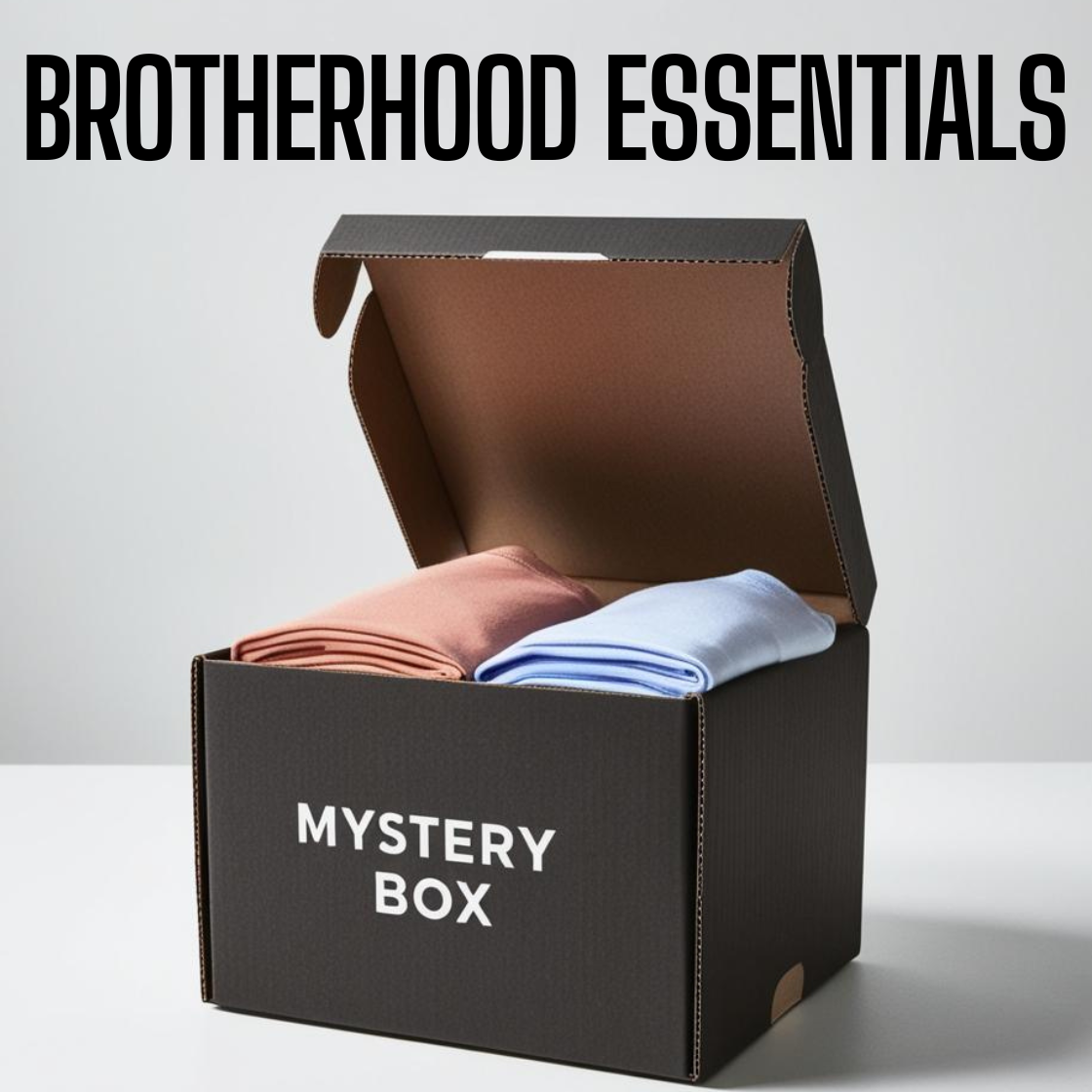 The Brotherhood Essentials Mystery Box – 4 MUST HAVE Essentials