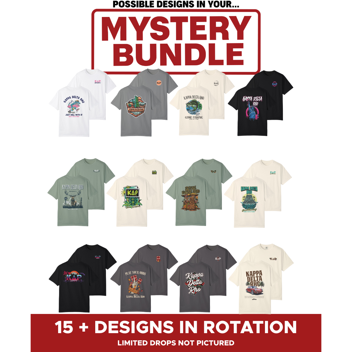 Kappa Delta Rho Mystery Bundle – 5 Surprise Items for $65