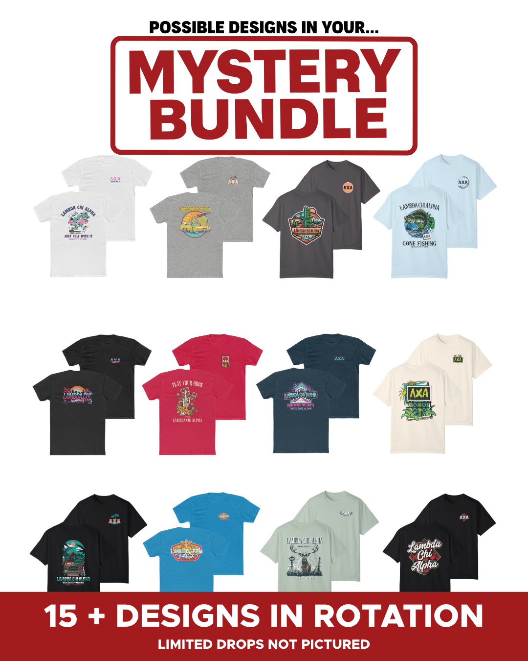 Lambda Chi Alpha Mystery Bundle – 5 Surprise Items for $65