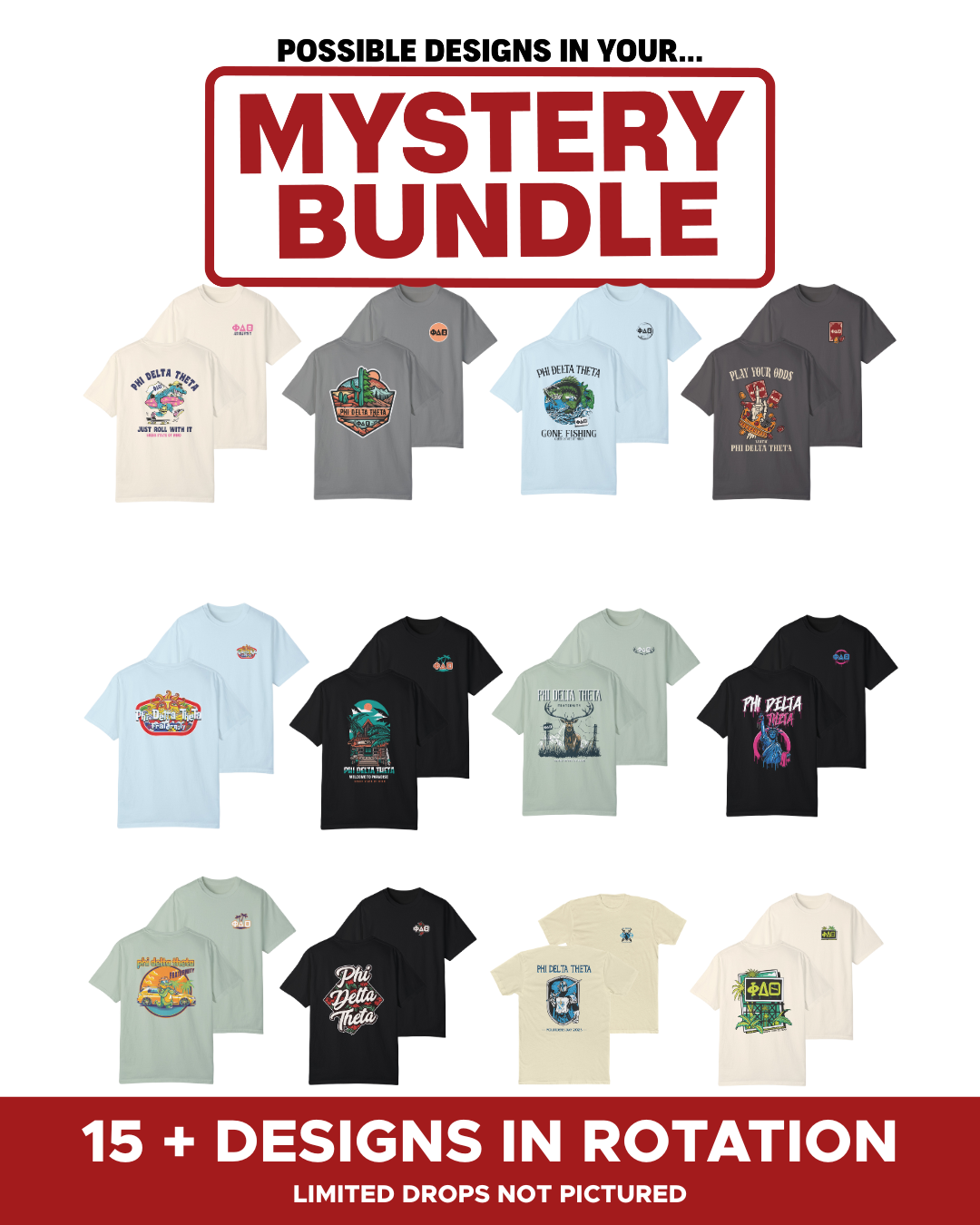 Phi Delta Theta Mystery Bundle – 5 Surprise Items for $65