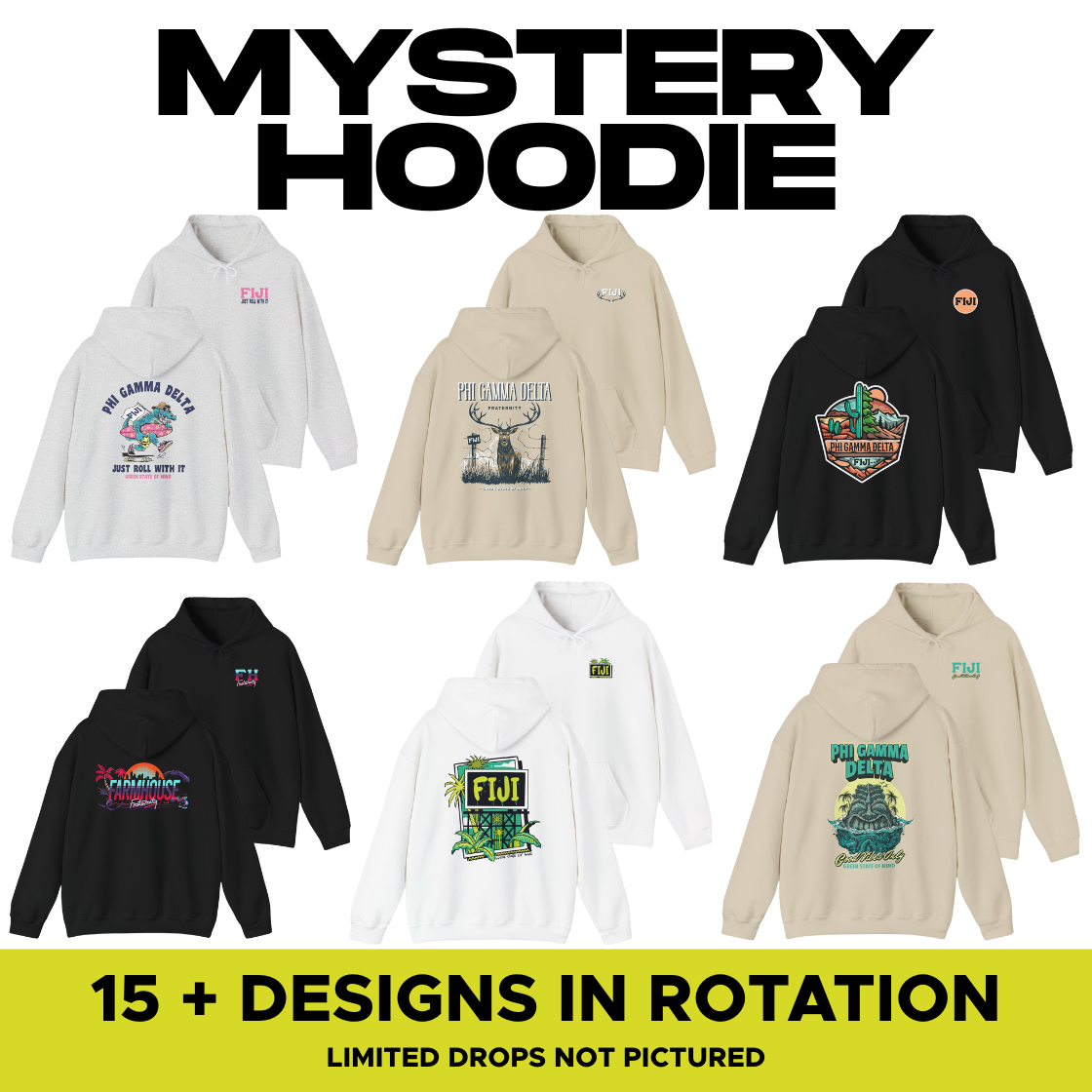Phi Gamma Delta Mystery Hoodie Sale