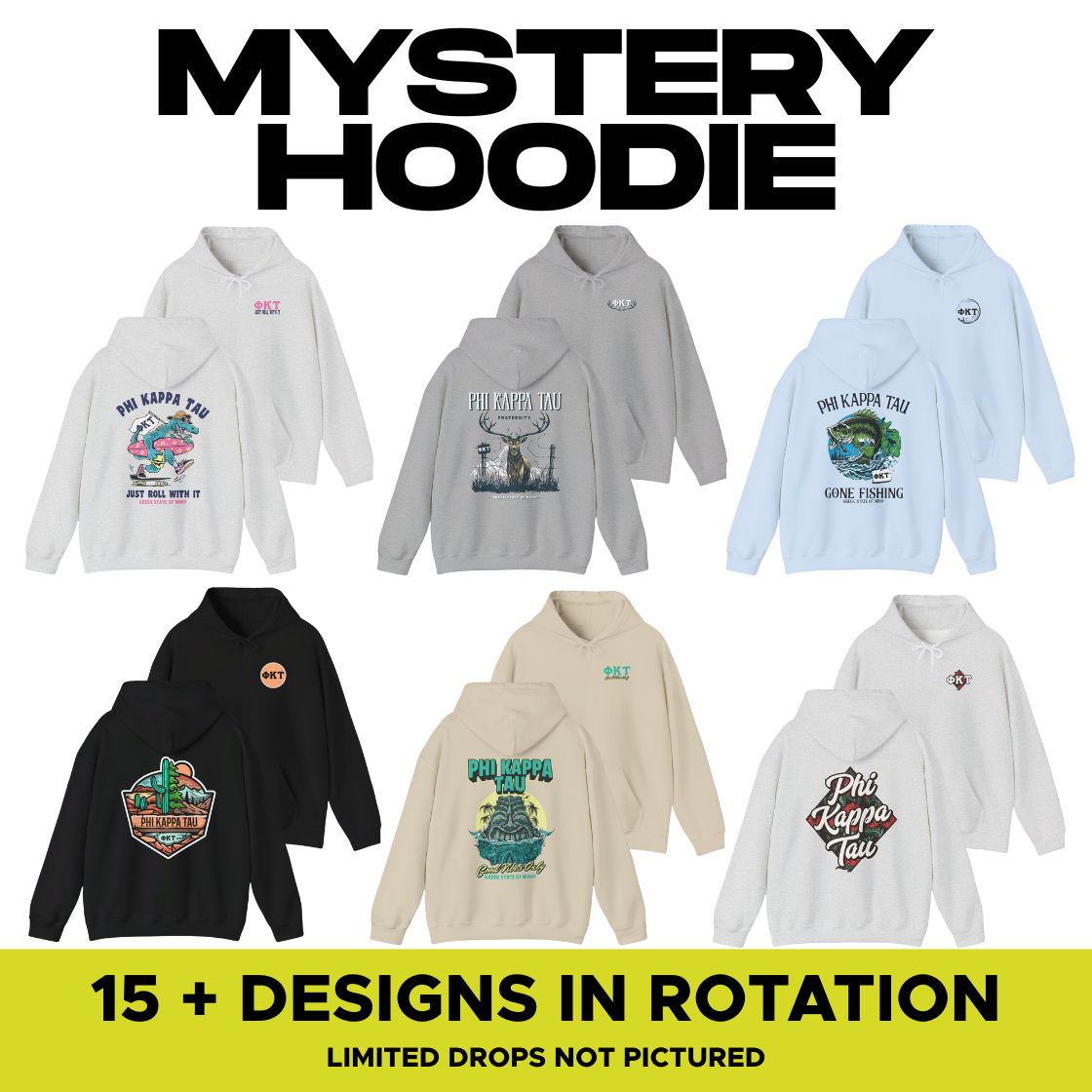 Phi Kappa Tau Mystery Hoodie Sale