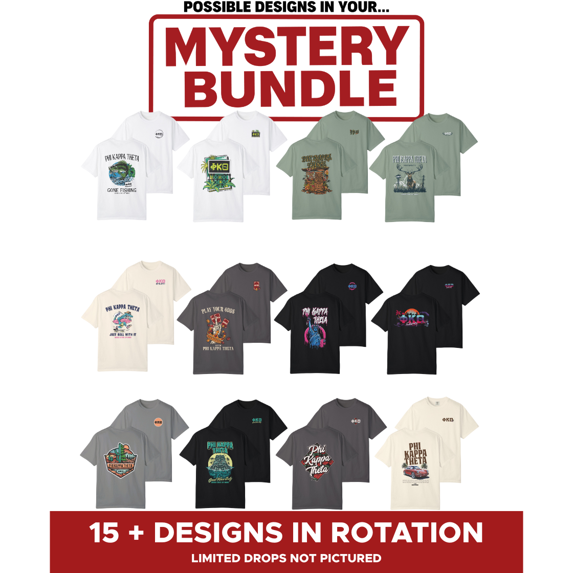 Phi Kappa Theta Mystery Bundle – 5 Surprise Items for $65