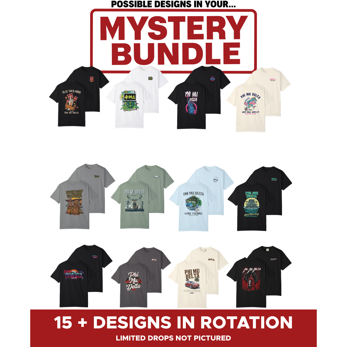 Phi Mu Delta Mystery Bundle – 5 Surprise Items for $65