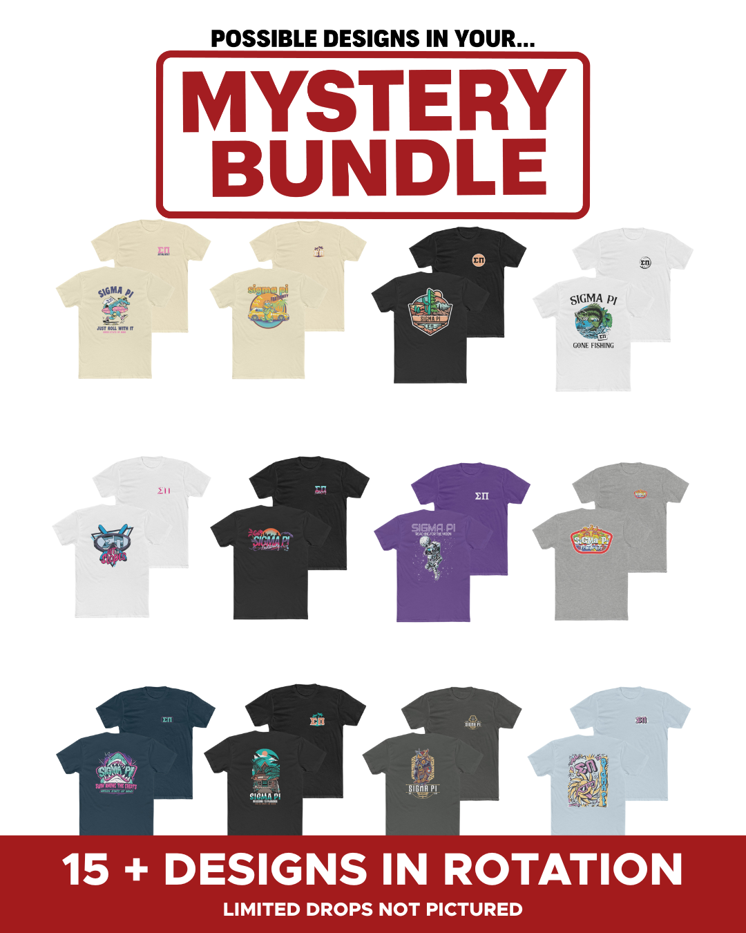 Sigma Pi Mystery Bundle – 5 Surprise Items for $65