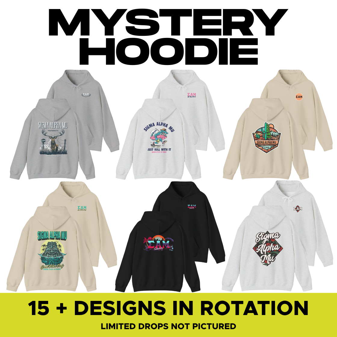 Sigma Alpha Mu Mystery Hoodie Sale
