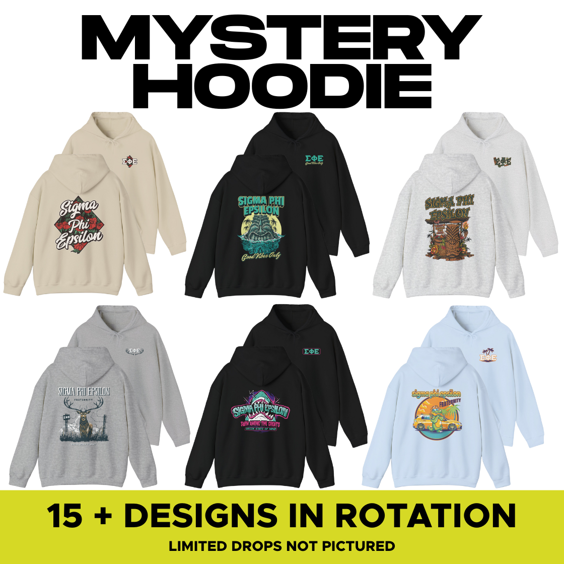Sigma Phi Epsilon Mystery Hoodie Sale