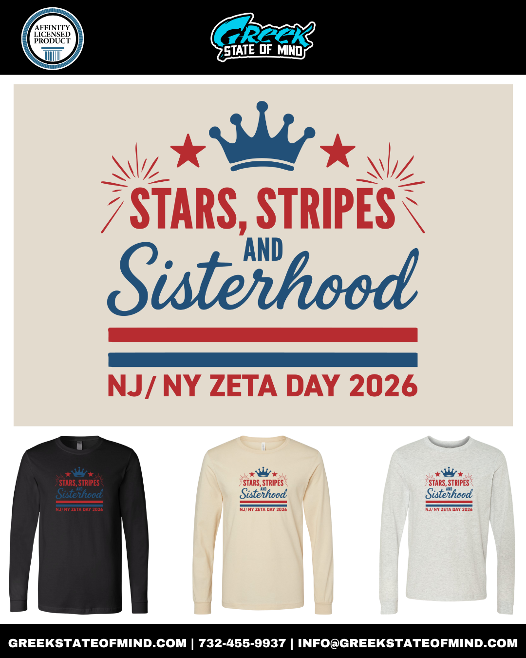 Zeta Tau Alpha - Stars Stripes and Sisterhood - ZETA DAY 2026