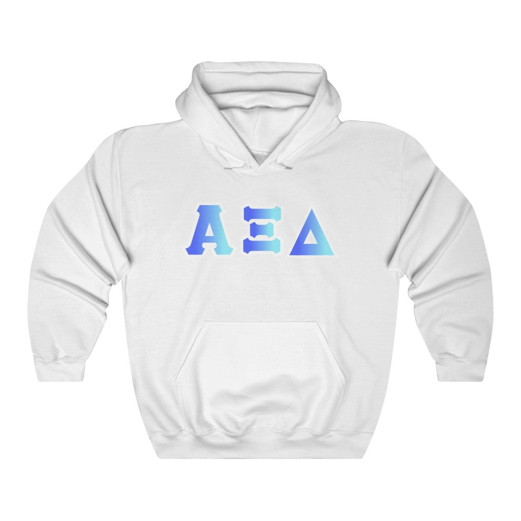 AXiD Printed Letters | Oceans Hoodie