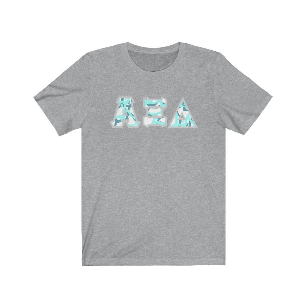 AXiD Printed Letters | Seafoam T-Shirt