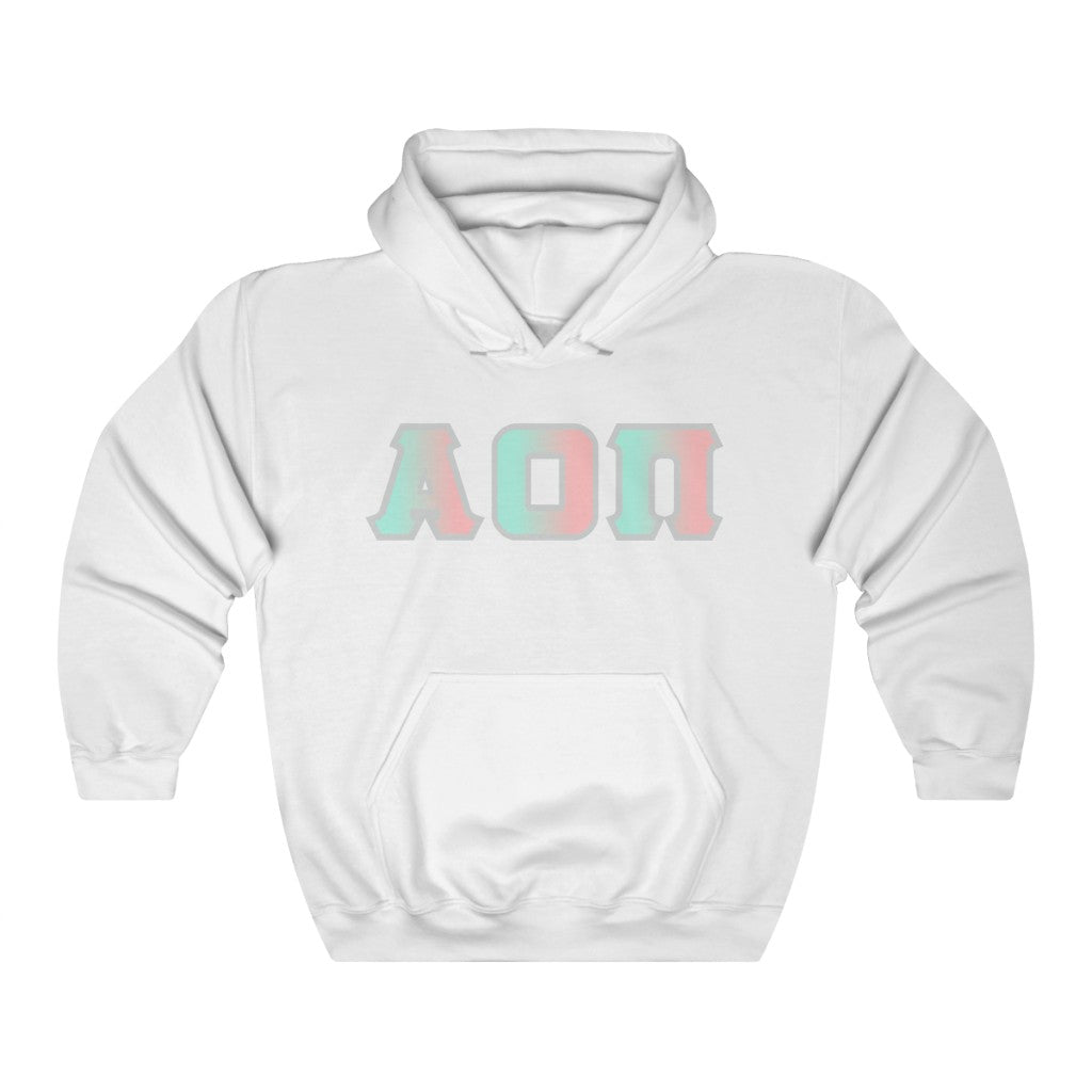 Alpha Omicron Pi Printed Letters | Dreams Hoodie