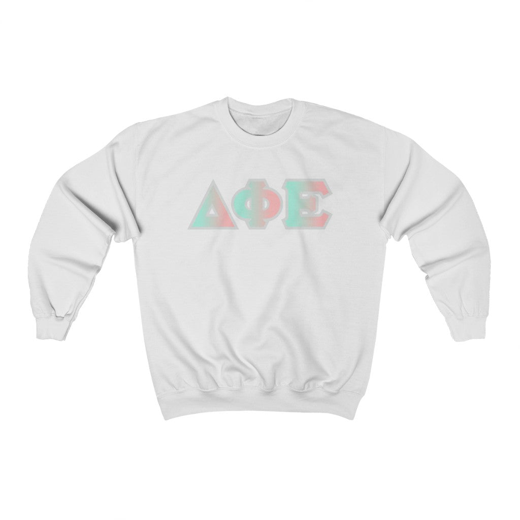 Delta Phi Epsilon Printed Letters | Dreams Crewneck