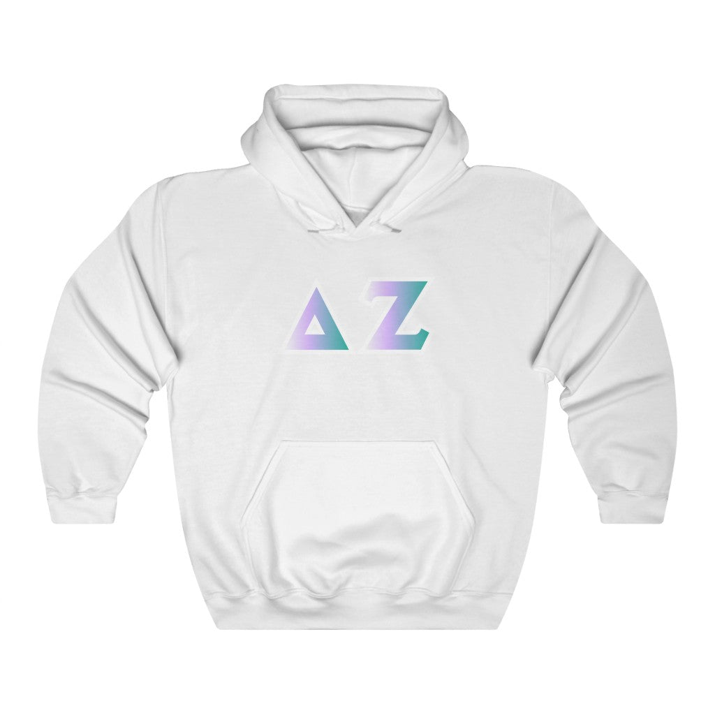 Delta Zeta Printed Letters | Antarctica Hoodie