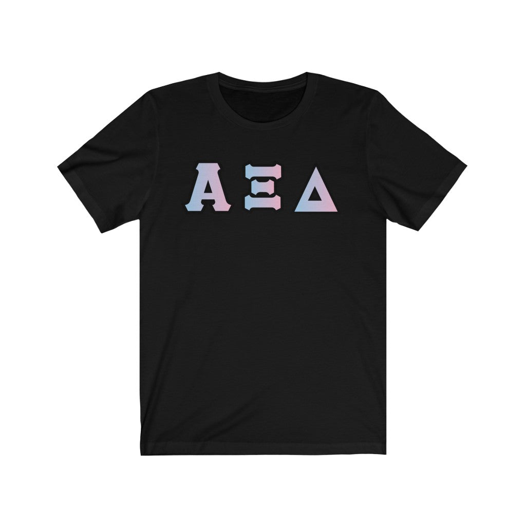 AXiD Printed Letters | Loyal Giffin & Black Border T-Shirt