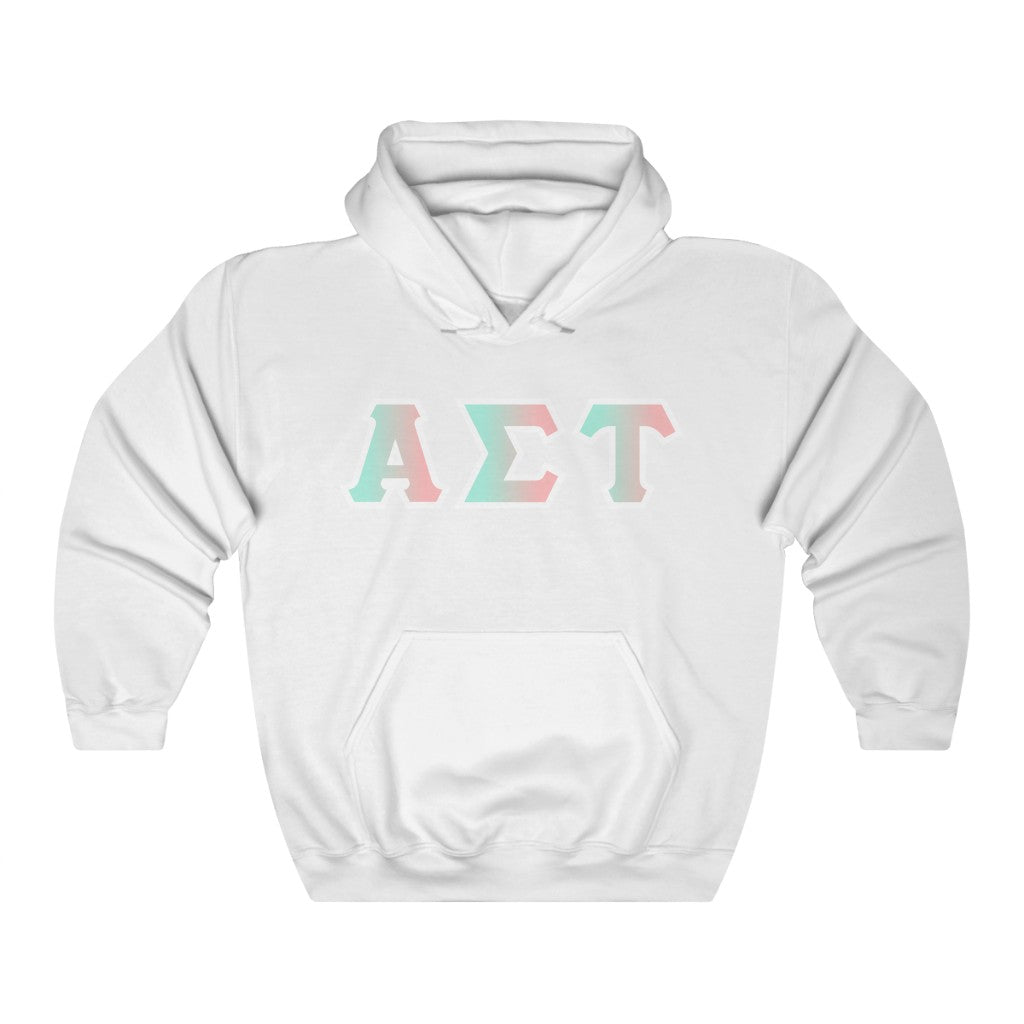 Alpha Sigma Tau Printed Letters | Dreams Hoodie