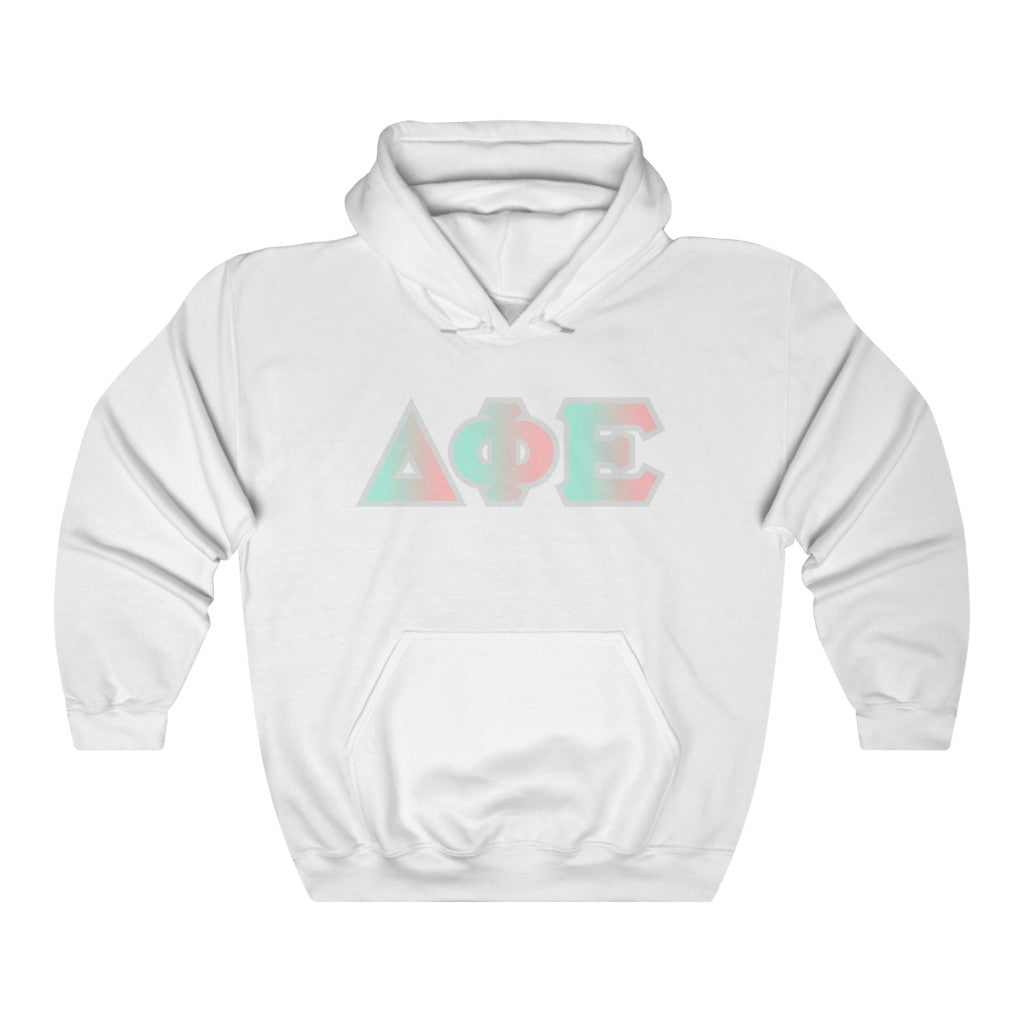 Delta Phi Epsilon Printed Letters | Dreams Hoodie