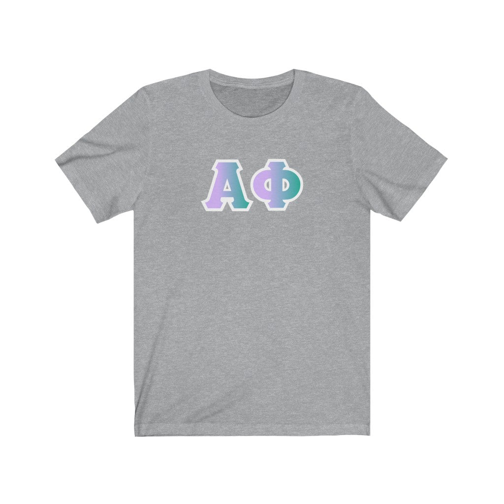 Alpha Phi Printed Letters | Antarctica T-Shirt
