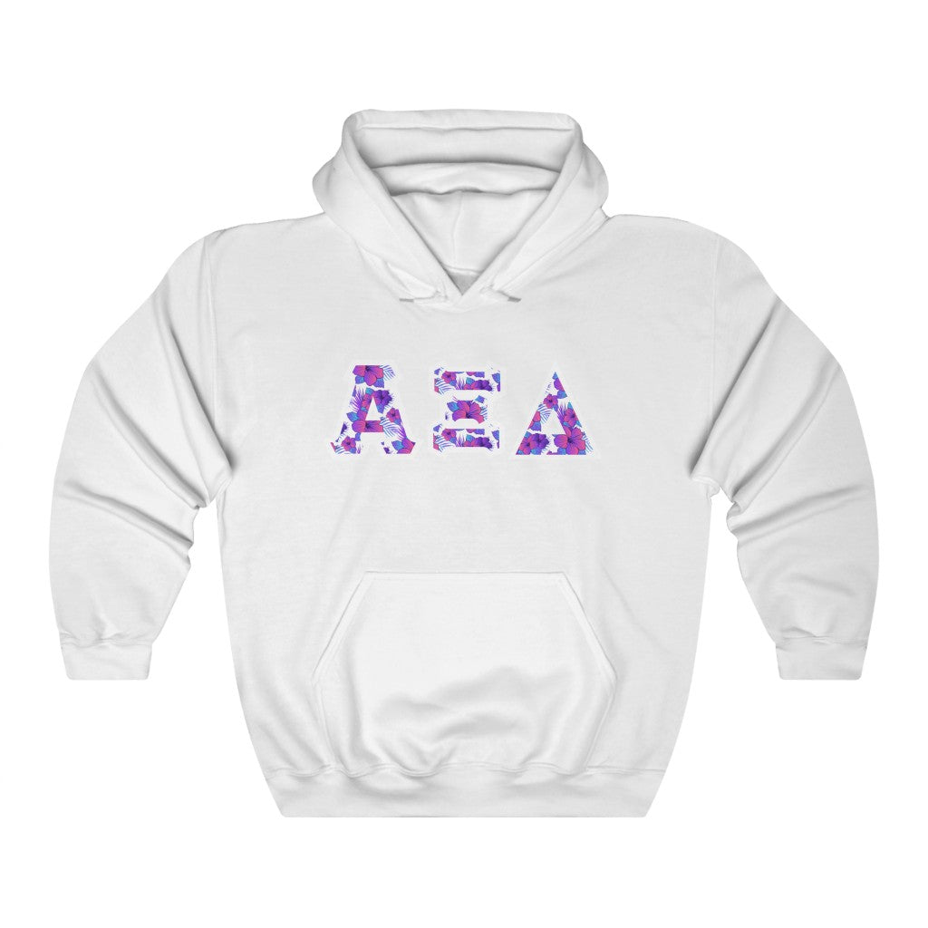 AXiD Printed Letters | Flora Hoodie