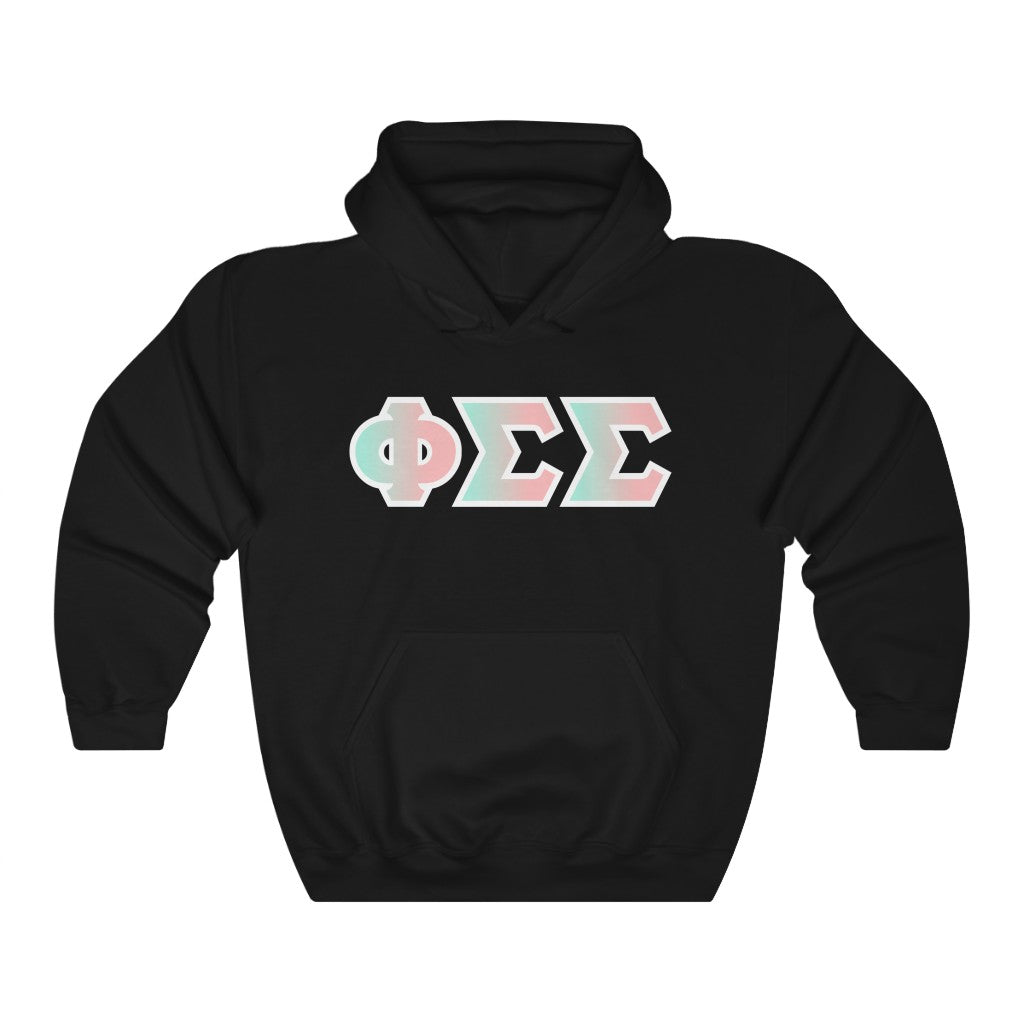 Phi Sigma Sigma Printed Letters | Dreams Hoodie